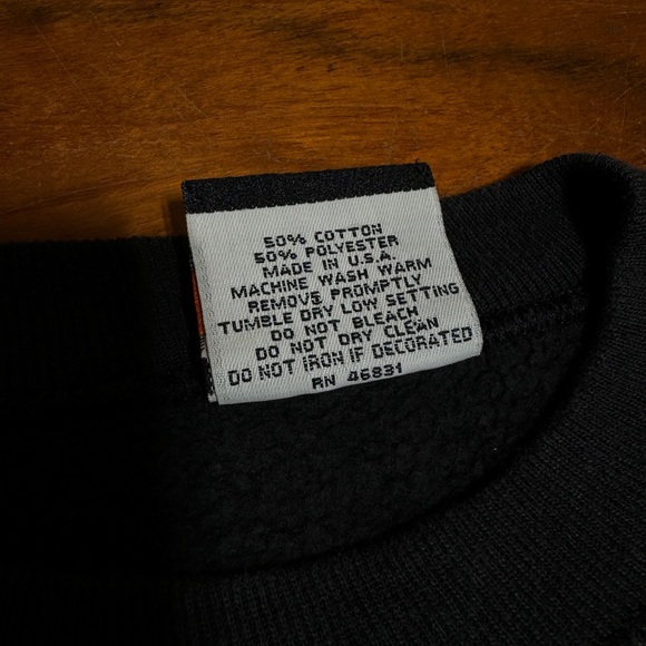 VTG 90’s Chicago Bears Signal Sports Chalk Line Racing USA Made NFL Sweatshirt S - Picture 6 of 11